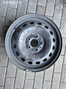 Ocelový disk sada Mercedes Vito W447 6,5Jx16