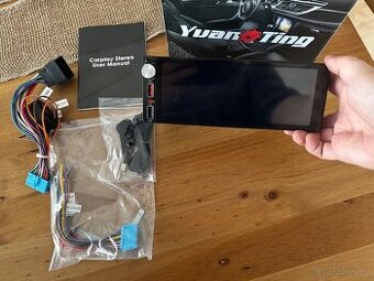 1 DIN autorádio s CarPlay / Android Auto