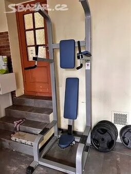 Masivní hrazda a bradla (dipy) pevná konstrukce