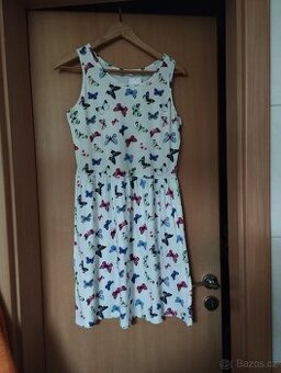 Bavlněné šaty s motýlky NOVÉ