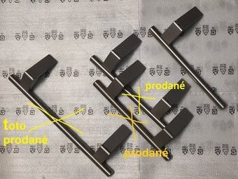 originální nerez pákové madlo lednice LIEBHERR