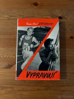 Dana a Emil Zátopkovi vypravují – podpisy obou atletů