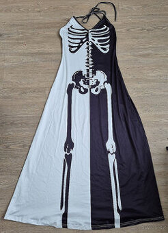 NOVÉ ŠATY KOSTI NA HALLOWEEN- UNI VELIKOST