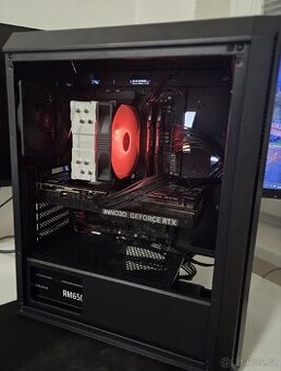 Herní PC s Wi-Fi - 5600x, RTX 5070, 16 GB, 1 TB