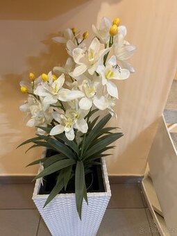 Umělá kytka orchidej bez obalu