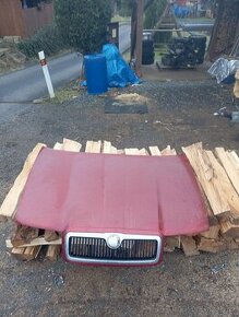 Přední kapota s maskou Octavia I facelift - barva 9770