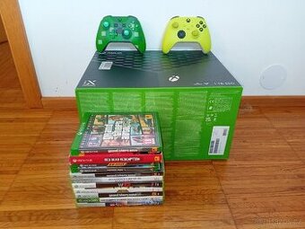 Xbox Series X + Hry & Příslušenství