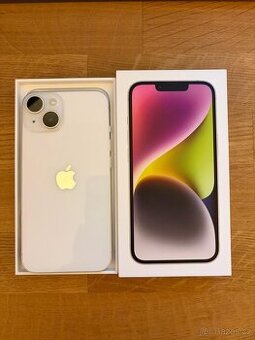 apple iphone 14 128GB - white -  85% baterie