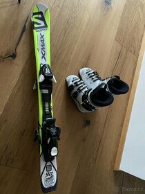 Dětský lyžařský set - lyže 90 + lyžáky Salomon - 1