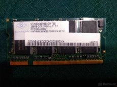 RAM paměť pro notebooky Nanya NT256D64SH8B0GM-75B