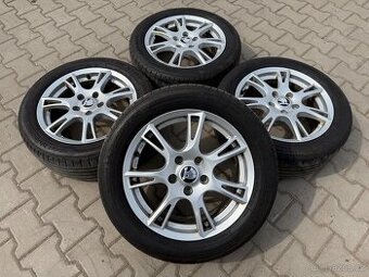 4x al kola 5x112 16 + pneu letní 205/55 R16