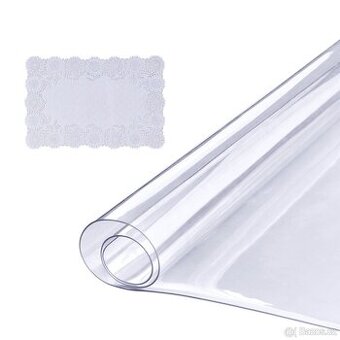 Měkčené PVC / transparetní ochranný PVC pás / ubrus - 1