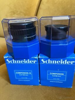 Schneider Componon Nové , 2 x optika na vyvolávanie fotiek.