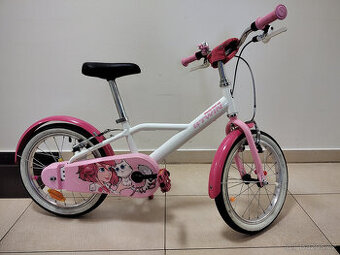 Dětské 16" kolo 4–6 let Decathlon Doctogirl