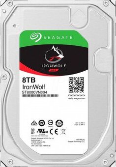 (NOVÝ) 8TB Seagate IronWolf NAS