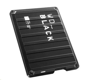 WD BLACK P10 Game Drive 4TB, BLACK, 2.5", USB 3.2 - NOVÝ EX