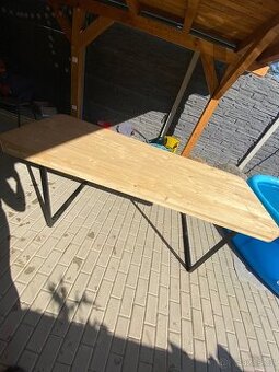 Masivni stul 200 x 80
