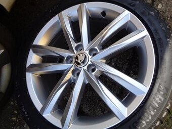 Volkswagen Polo škoda fabia nové 17 alu kola 5x100