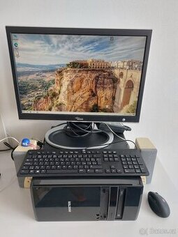 Kompletni PC s LCD - i3 4x3.3 GHz,6 GB RAM, SSD, win10