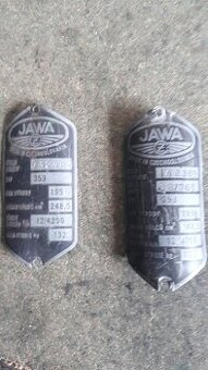 Stitky jawa 175,jawa 250