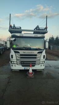 Scania+ Lohr autopřepravník - 1