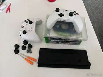 Xbox one s 1tb+2 ovladače+6 her