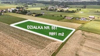 Prodám pozemek 0,989 ha | Branice | Hranice PL‑CZ