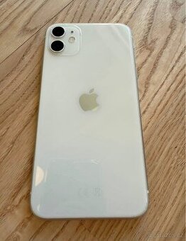 IPhone 11 128GB Bílý kondice baterie 73%