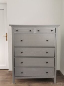 Komoda HEMNES - Šedá, Skvělý stav