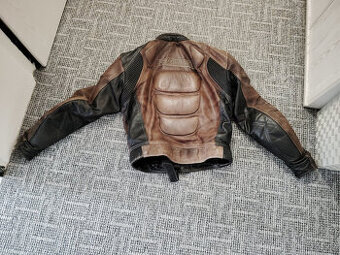 kožená bunda od kombinézy - 1