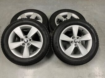 Fabia IV sada kompletních zimních kol,,HADAR’’15’’185/65R15