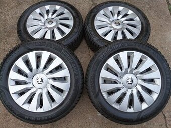 Originál sada plechových disků Škoda Kamiq, Scala 5x100 R16