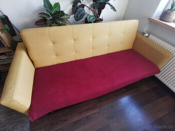 Pohovka Armendia (hořčicová)