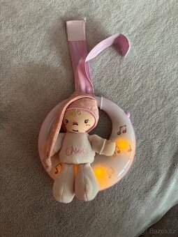 Chicco hrající měsíc skřítek svítící růžová