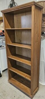 Knihovna Ikea Markör/Leksvik mořidlo antik