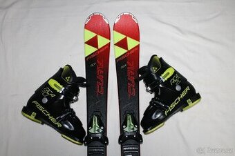 lyže Fischer Curv 110 cm , sendvičova konstrukce