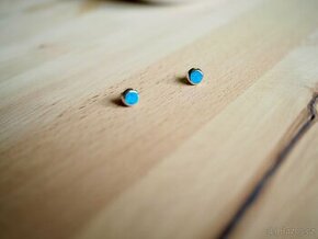 Náušnice stříbrné