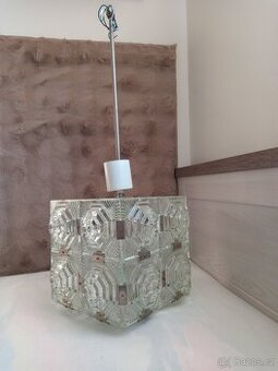 Lustr skleněný - retro