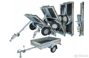 SKLÁDACÍ multifunkční přívěs - složený 38 cm - AKCE