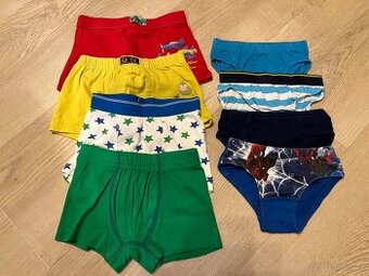 Chlapecké slipy a boxerky 116-122 zdarma