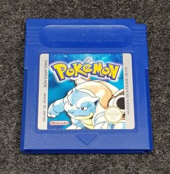 Hra Nintendo Game Boy Pokemon Blue, vyzkoušená
