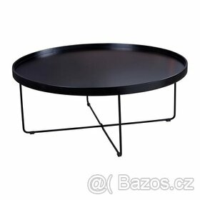 Černý konferenční stolek Sømcasa Bruno