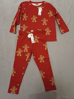 Vánoční set Lindex vel.98, malá vada