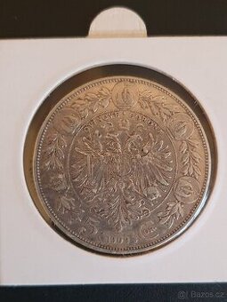 Stříbrná 5 koruna 1909