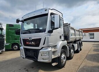 MAN TGS 41.470 8x4 - třístranný sklápěč + Bordmatik
