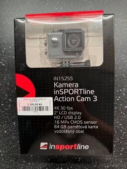 NOVÁ outdoorová kamera inSPORTline ActionCam III
