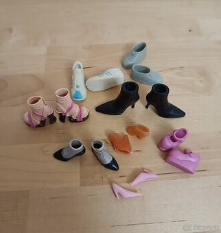 Sada boty obuv pro panenky Barbie Bratz aj