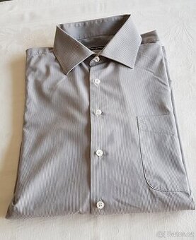 Pánská košile – dlouhý rukáv – úzké proužky