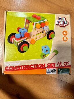Dřevěná konstrukčnít stavebnice