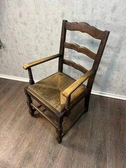 Dřevěné rustikální židle (143010)